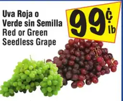 El Super Red or Green Seedless Grape offer