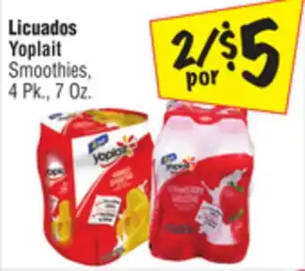 El Super Yoplait Smoothies offer