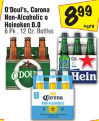 El Super O'Doul's, Corona Non-Alcoholic o Heineken 0.0 offer