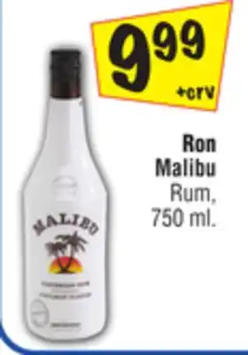 El Super Malibu Rum offer