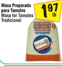 El Super Masa for Tamales Tradicional offer