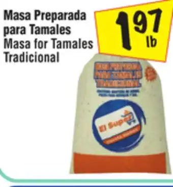 El Super Masa for Tamales Tradicional offer