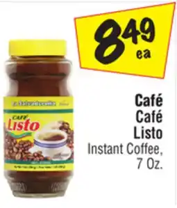 El Super Café Listo Instant Coffee offer