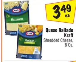 El Super Kraft Shredded Cheese offer