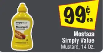 El Super Simply Value Mustard offer