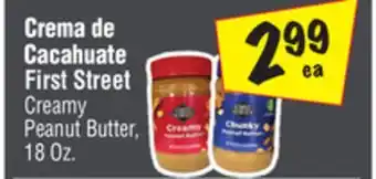 El Super First Street Creamy Peanut Butter offer