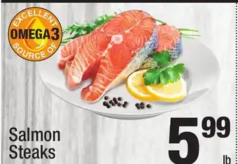 Super King Markets Salmon Steaks offer