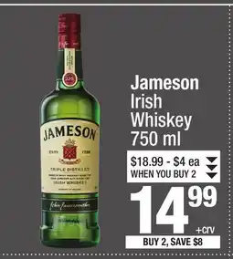 Super King Markets Jameson Irish Whiskey offer