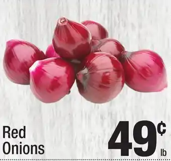 Super King Markets Red Onions offer