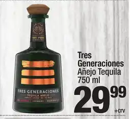 Super King Markets Tres Generaciones Añejo Tequila offer