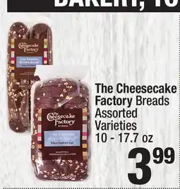 Super King Markets The Cheesecake Factory Breads offer