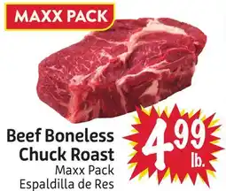 Foodmaxx Beef Boneless Chuck Roast offer