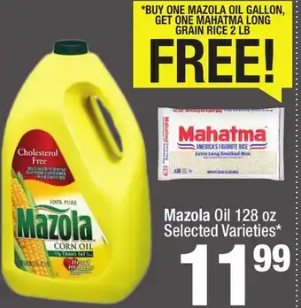 Super King Markets MAZOLA OIL offer