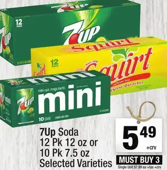 Super King Markets 7Up Soda offer