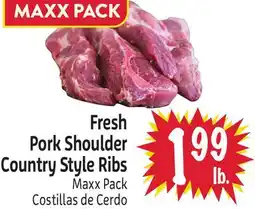 Foodmaxx Fresh Pork Shoulder Country Style Ribs offer