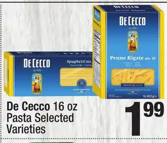 Super King Markets De Cecco 16 oz Pasta offer