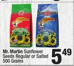 Super King Markets Mr. Martin Sunflower Seeds Regular or Salted offer