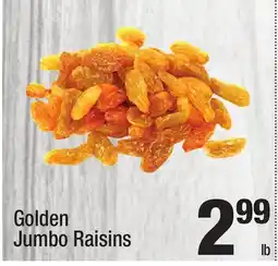 Super King Markets Golden Jumbo Raisins offer