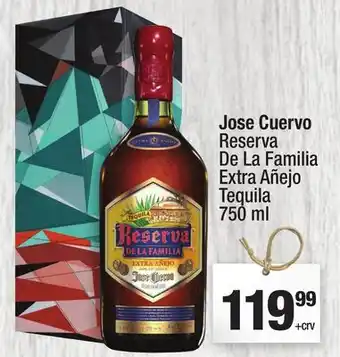 Super King Markets Jose Cuervo Reserva De La Familia Extra Añejo Tequila offer