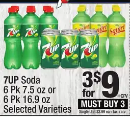 Super King Markets 7UP Soda offer