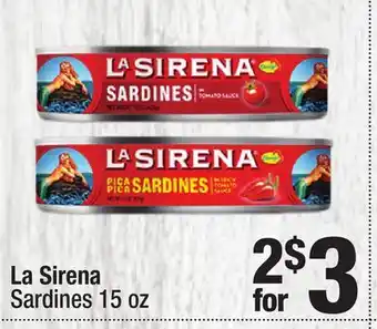 Super King Markets La Sirena Sardines offer