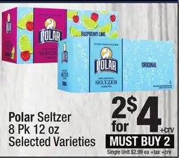 Super King Markets Polar Seltzer offer