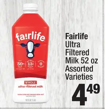 Super King Markets Fairlife Ultra Filtered Milk offer