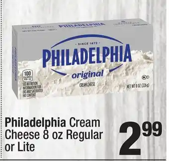 Super King Markets Philadelphia Cream Cheese offer