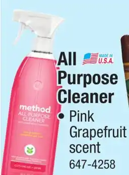 Menards Method Pink Grapefruit All-Purpose Cleaner - 28 oz offer