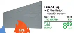 Menards Allura 5/16 x 7-1/4 x 12' Textured Fiber Cement Lap Siding offer