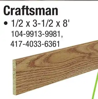 Menards Craftsman offer