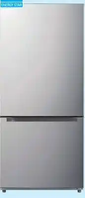 Menards Criterion 18.7 cu. ft. Stainless Steel Bottom Freezer Refrigerator offer