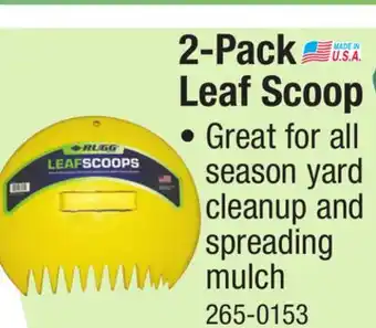 Menards Rugg Leaf Scoop - 2 Pack offer