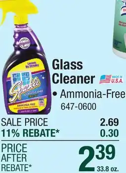 Menards Sparkle Glass Cleaner - 33.8 oz offer