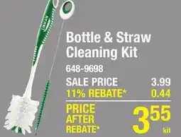 Menards Libman Bottle & Straw Cleaning Kit offer