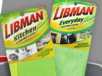 Menards Libman Everyday Dusting Cloths - 2 Pack offer