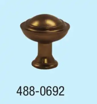 Menards Mastercraft Veneti Bronze Round Cabinet Knob offer