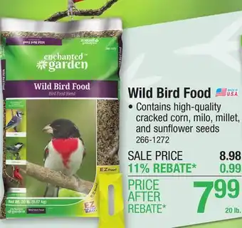 Menards Enchanted Garden Wild Bird Food Seed Blend - 20 lb offer