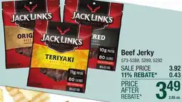 Menards Jack Link's Original Beef Jerky - 2.85 oz offer