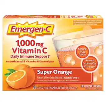 Walgreens Daily Immune Support Drink with 1000 mg Vitamin C Super Orange offer