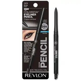 Walgreens Eyeliner Pencil Black 201 offer