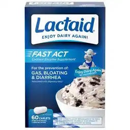 Walgreens Fast Act Lactose Intolerance Caplets Vanilla offer