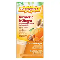 Walgreens Citrus-Ginger Fizzy Drink Mix, Immune Support Turmeric, Ginger offer