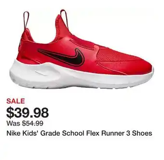 Dick's Sporting Goods Nike Kids' Grade School Flex Runner 3 Shoes offer