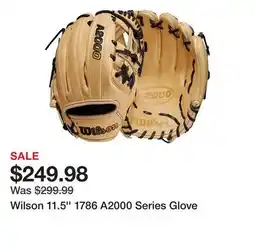 Dick's Sporting Goods Wilson 11.5'' 1786 A2000 Series Glove offer