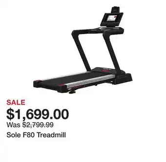 Dick's Sporting Goods Sole F80 Treadmill offer