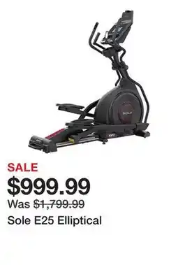 Dick's Sporting Goods Sole E25 Elliptical offer