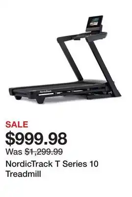 Dick's Sporting Goods NordicTrack T Series 10 Treadmill offer