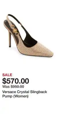 Nordstrom Versace Crystal Slingback Pump (Women) offer