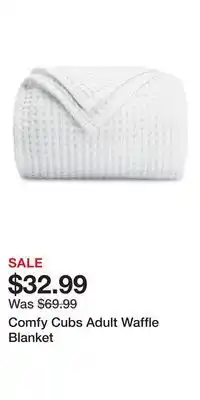 Nordstrom Comfy Cubs Adult Waffle Blanket offer